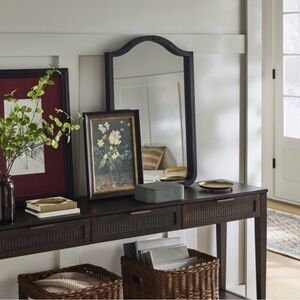 Studio McGee Floral Cotton Canvas Framed Wall Art 12”x16”